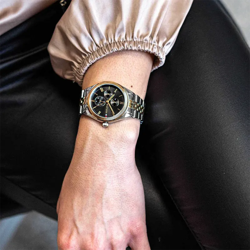 Tommy Hilfiger Monica Two-tone Trendy Ladies Watch- 1782591